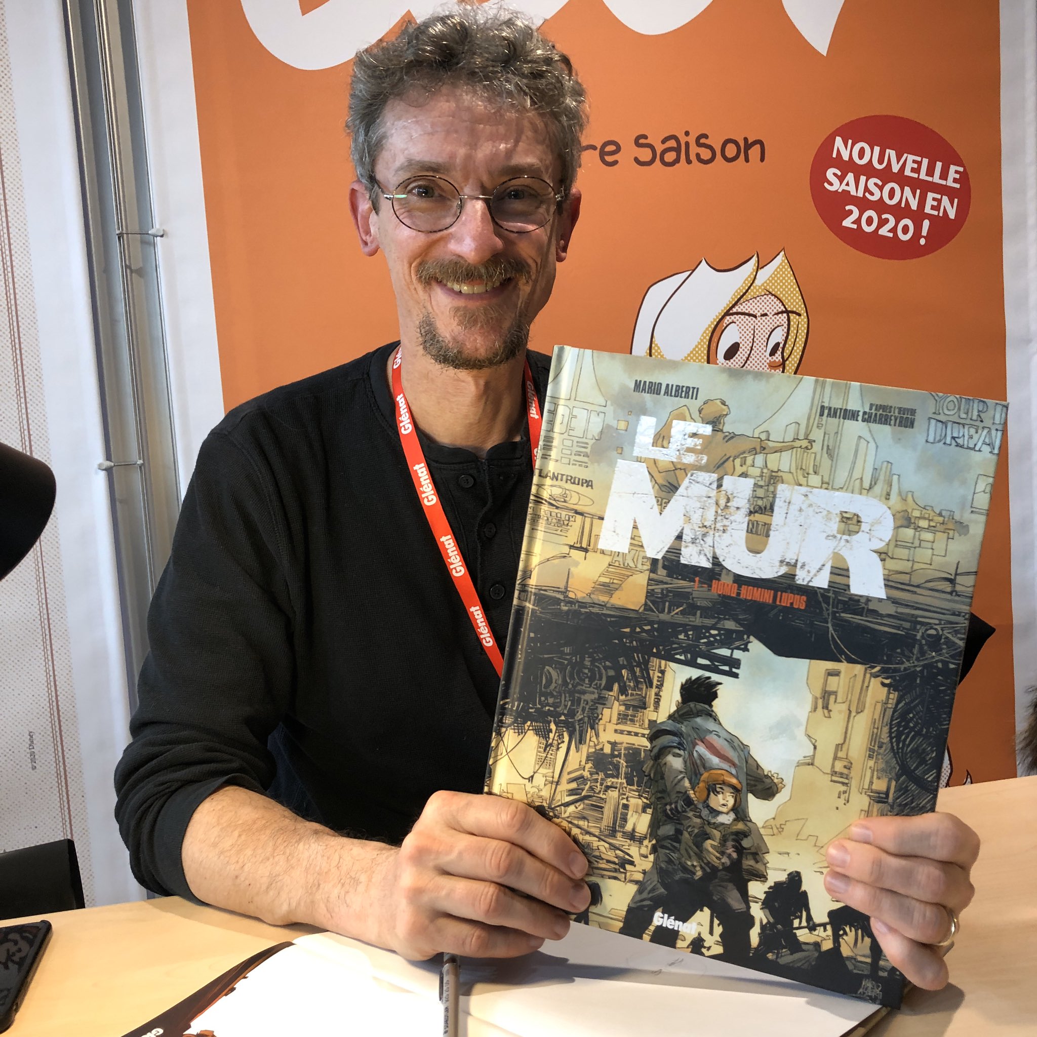 Mario Alberti Photo de Mario Alberti, Éditions Glénat