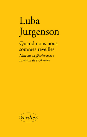Quand nous nous sommes révéillés Quand nous nous sommes révéillés