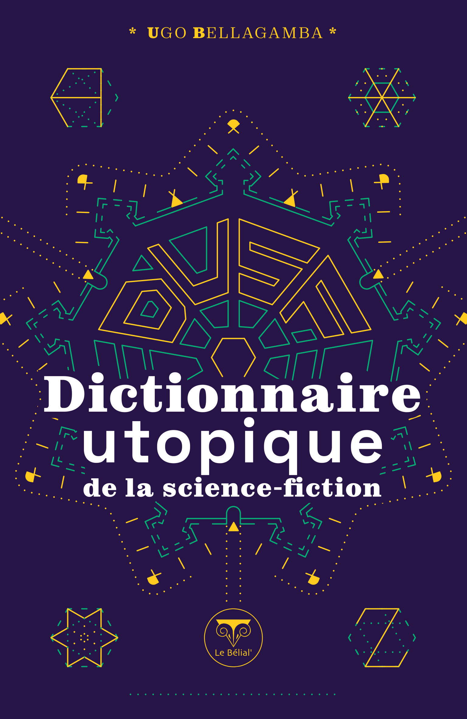 Couverture Dictionnaire utopique de la SF Couverture Dictionnaire utopique de la SF