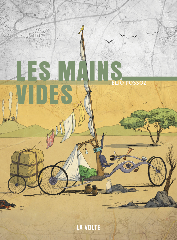 Couverture Les Mains vides, Elio Possoz Couverture Les Mains vides, Elio Possoz