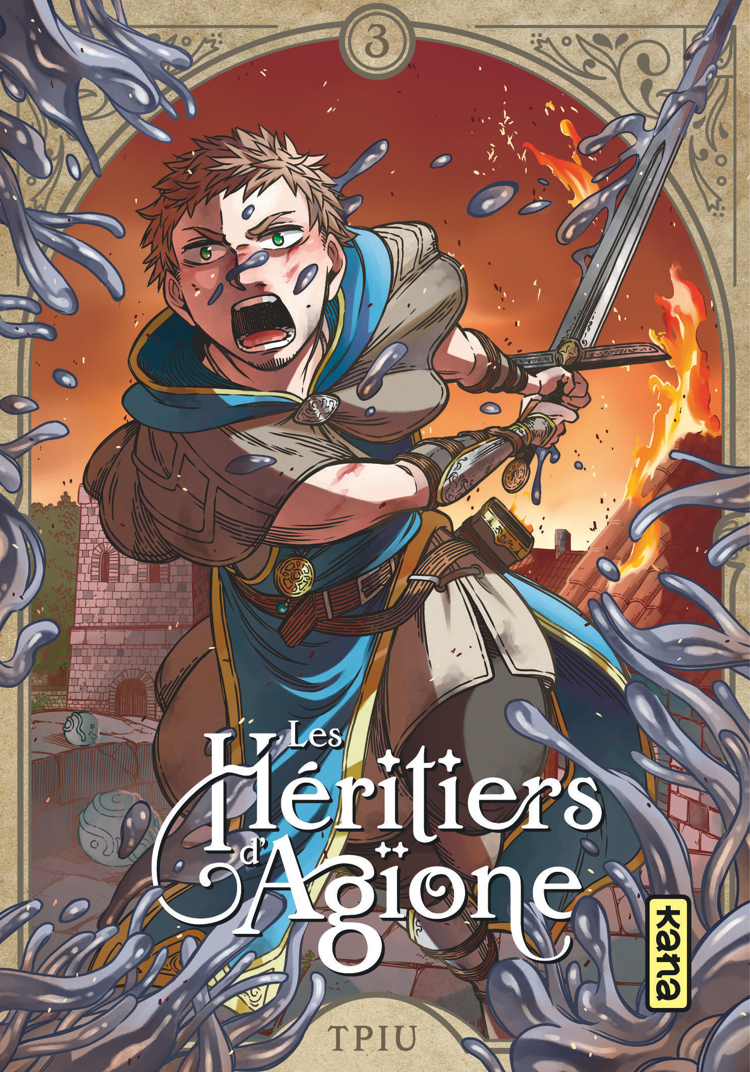 Couverture Les Héritiers d'Agïone Couverture Les Héritiers d'Agïone
