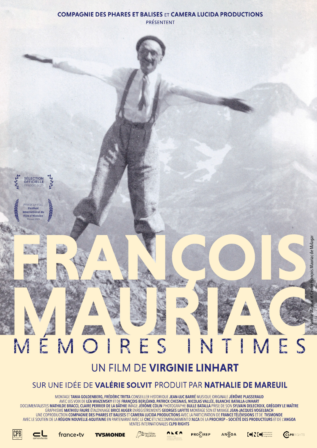 Affiche François Mauriac - Mémoires intimes Affiche François Mauriac - Mémoires intimes