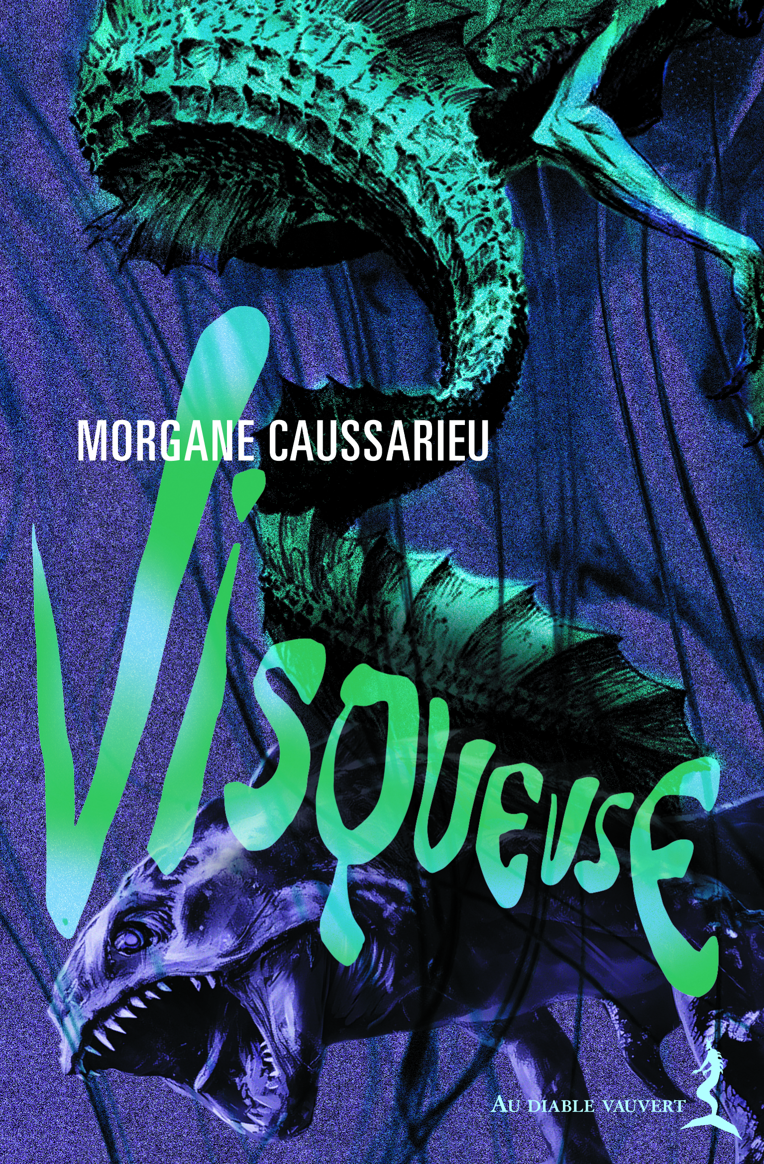 Couverture Visqueuse, Morgane Caussarieu Couverture Visqueuse, Morgane Caussarieu