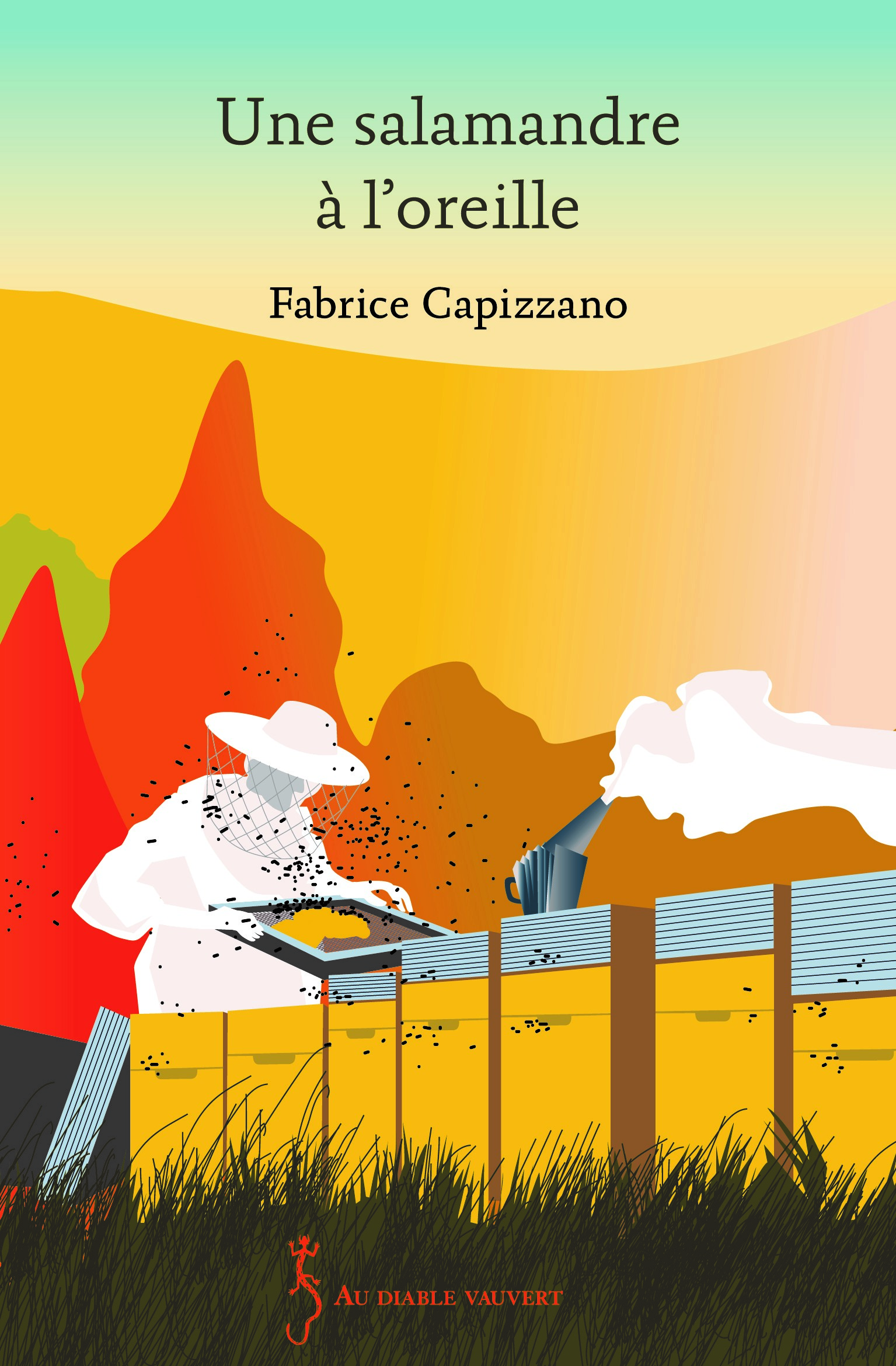 Une salamandre à l'oreille