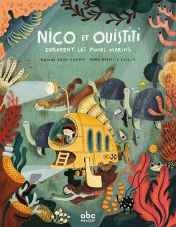 Lecture dessinée Nico et Ouistiti visitent les fonds marins avec Nadine Brun-Cosme, Anna Aparicio Català et Stéphane Husar